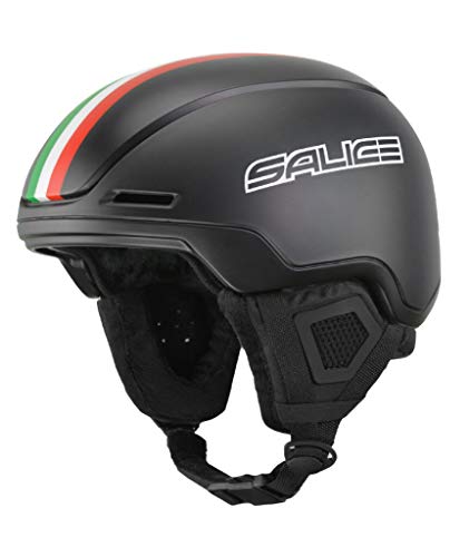 Unisex adulto EAGLEXL CASCO SCI CON ROTORE TG. 56-61 NERO ITALIA
