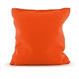 Tailor Spot® Empty Cornhole Bean Bags (Set of 4) Standard ACA/ACO Regulation 25+ Colors (Orange)