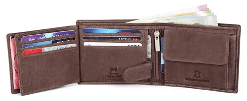 Image of WildHorn Rfid Protected Leather Wallet For Men, Tan