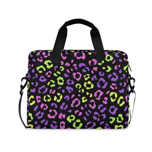 Funda para laptop 15.6 pulgadas con asa y correa morado neón