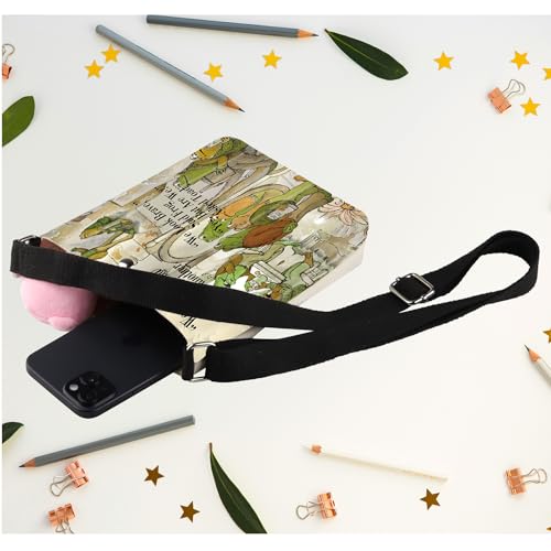JNIAP Toad Storybook Lover Gifts Frog And Toad Crossbody Bag Book Lover Gift4