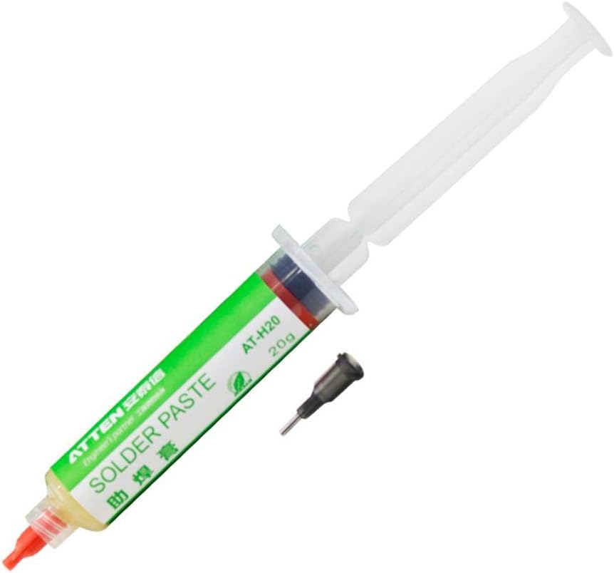 Environmental Soldering Solder at-H40 Lead-Free Halogen-Free Easy to Tin for Mobile Phone Computer Repair BGA Welding Circuit Board PCB High Synthetic Rosi - AT-H60