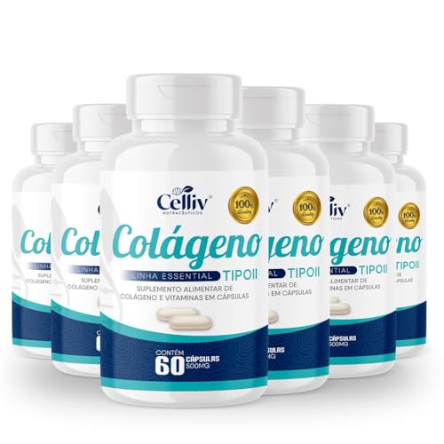 Colágeno Tipo 2 I I 60 Cápsulas + Vitaminas Máximo 1 Ao Dia
