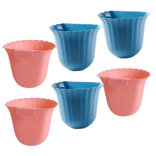 Cabilock paquete de 6 canecas de basura para cocina colgantes miniatura 1