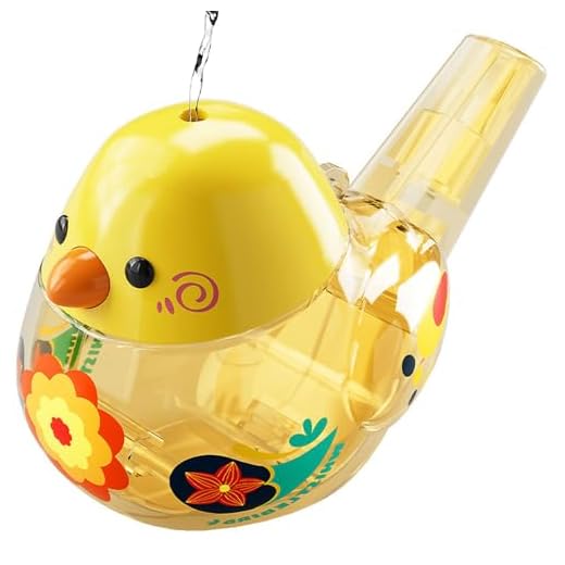 Silbato para pájaros, Silbato para Agua para pájaros | Silbato de Aves acuáticas de Dibujos Animados,Instrumento Musical, Silbato portátil, Juguete Musical Educativo para niños, Premios Escolares