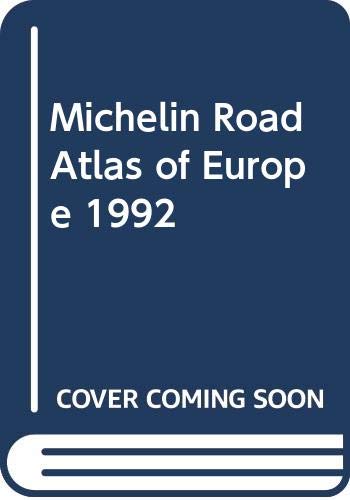 Mich Road Atlas Europe (92) (P/B) 0600573192 Book Cover