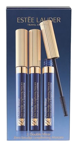 ESTEE LAUDER by Estee Lauder, Double Wear Zero Smudge Lengthening Mascara Trio - # 01 Black 3x-6ml/0.24oz - Image 6