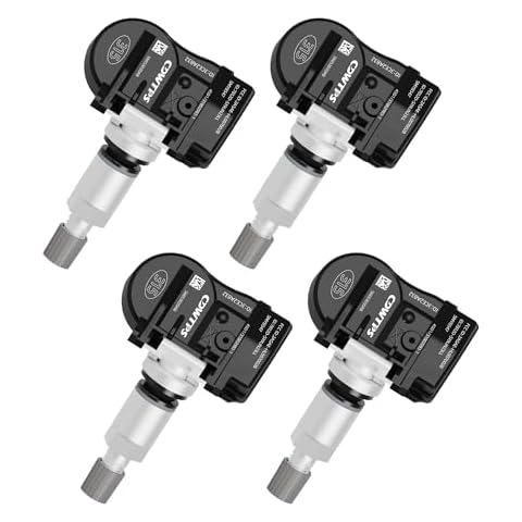 CDWTPS TPMS Sensor for 2006-2010 Chrysler| Dodge| Jeep,433MHZ Tire Pressure Monitor System Replaces# 56053030AC 56029481AB 56029359AB 4-Pack Cover