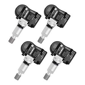 CDWTPS TPMS Sensor for 2006-2010 Chrysler| Dodge| Jeep,433MHZ Tire Pressure Monitor System Replaces# 56053030AC 56029481AB 56029359AB 4-Pack