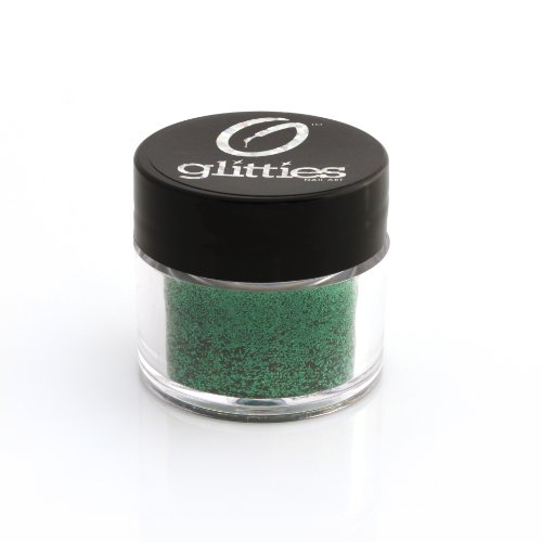 GLITTIES - Emerald Green - (.008") - Fine Glitter Powder - Green Fine