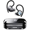 Tiksounds Bluetooth Headphones, in Ear Wireless Earbuds with Digital Display, 150 Hours of Playtime, IPX7 Waterproof…