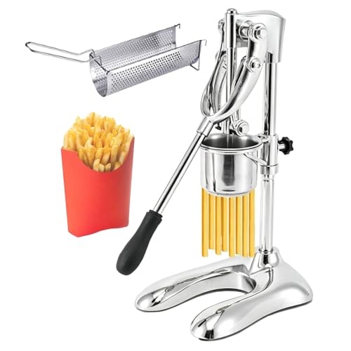 Outil de cuisine robuste en acier inoxydable pour découpe de frites