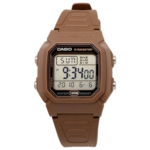 [カシオ] CASIO スタンダード デジタル メンズ 腕時計 W-800H-5AV ブラウン 海外モデル [並行輸入品] 商品画像3