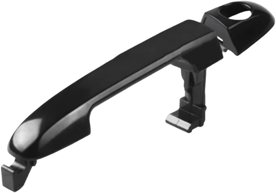 Front Rear Outside Door Handle for Hyundai i30 FD 2007-2012 and Elantra 2007-2012, Black Plastic Replacement Part with OE Numbers 82661-2H000, 826512H000(Front Left)
