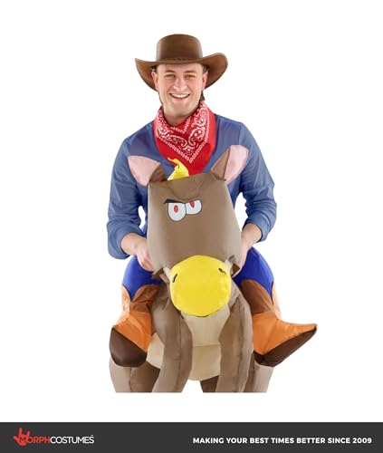 Miniatura 5 de Morph Costumes Disfraz Caballo Adulto Hinchable, Disfraz Hinchable Adulto,Disfraz Burro Adulto, Disfraz Carnaval Adulto Mujer Y Hombre, Disfraces Disvertidostalla Única