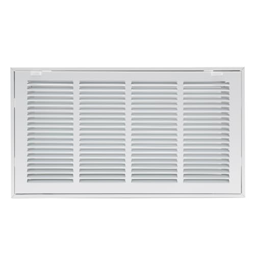 20W x 10H steel return air filter grille, removable face