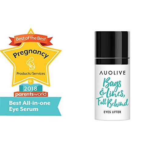 Auolive Premium Anti Aging Eye Cream For Dark Circles & Puffiness - Award Winning Under Eye Serum For Wrinkles & Eye Bags #TOP1