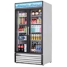 EMSGR33B Reach-In Glass Door Merchandiser Refrigerator, two-section, 39-3/8"W, 36.0 cu. ft. capacity