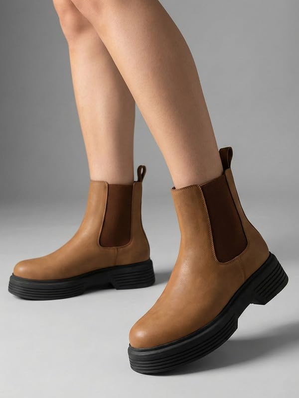 Image of FAUSTO Women Flared Heel Boots