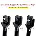 Wireless Microphone Handheld Adapter Stick - Interview Handle Mount for DJI Mic Mini/Mic 3/2/Pocket 3, Rode Wireless GO II & Hollyland Lark | Lavalier Mic Stand Holder for Vlogging & Reporting