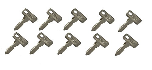 Automotive Authority LLC Club Car Ds/Precedent (1982+) Gas/Electric Golf Cart Replacement Ignition Keys (10) 10 Pack