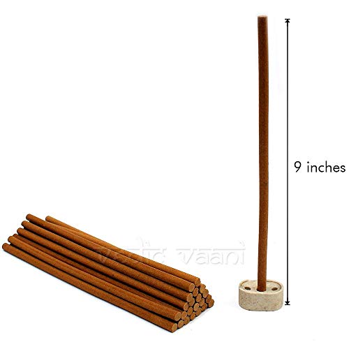 Vedic Vaani Natural Fruity Fragrance Pineapple Aromatic Premium Dhoop Incense With Stand Holder (10 Sticks) #TOP3