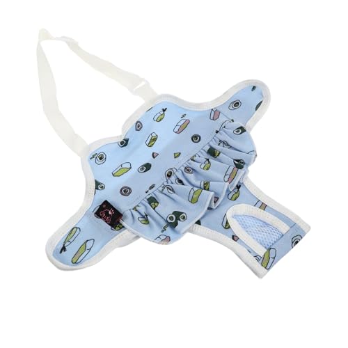 Toddmomy Comfortable Washable Dog Diaper for Female Pets Reusable Cotton Sanitary Panties for Period Use for Puppies and Dogs with Incontinence