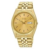 セイコー Seiko Men's SGF206 Gold-Tone Stainless Steel Dress Watch [並行輸入品]