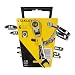 Produktbild Stanley Ringmaulschlüssel mit Ratsche 180° schwenkbar Set, 6-teilig, 8/10/12/13/17/19 mm, MaxiDrive Plus, 4-91-444
