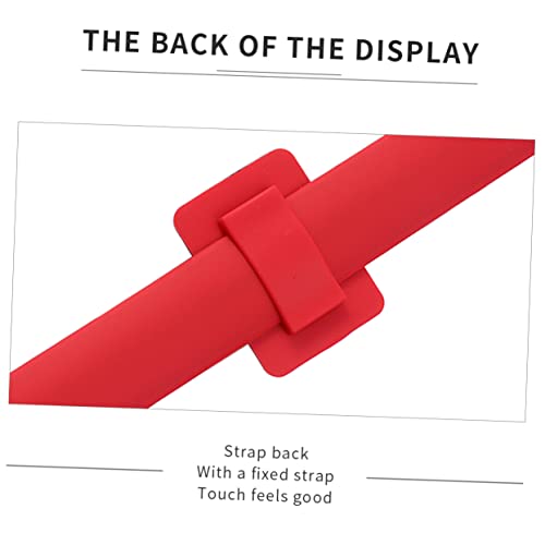 Support silicone pour épingles de coiffure rouge NUOBESTY 3 pièces - 4