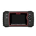iCarsoft VAWS V3.0 professionelles und leistungsstarkes Diagnose-Gerät für Audi/VW/Seat/Skoda Fahrzeuge mit OBD II, Bildschirm 10 cm / 4,0" TFT LCD