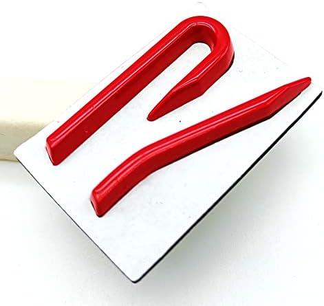 Emblema para Gen 8 Golf R Trunk Badge New Golf R Line GTI Emblema (rojo)