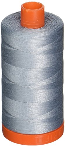 Aurifil A1050-2612 Hilo Algodón Mako 50W 1422 yd Rojo miniatura 1