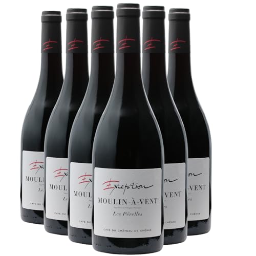 miglior valore Moulin-à-Vent Les Pérelles Exception rosso 2023 - Cave du Château de Chenas - DOP - Beaujolais - Francia - Vitigni Gamay - 12x75cl