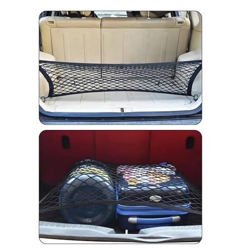 Filet de rangement voiture universel extensible avec poche de voyage - 4