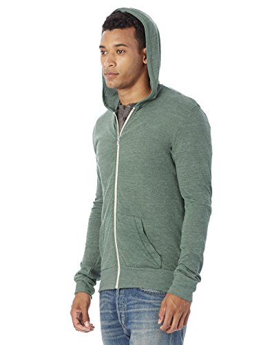 Alternative Men's Eco Zip Lightweight Hoodie3
