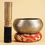 El conjunto de cuencos de meditación se ajusta a la palma de su mano se ve muy bien en su escritorio o estante y agrega un sabor divertido y armonioso a su decoración.