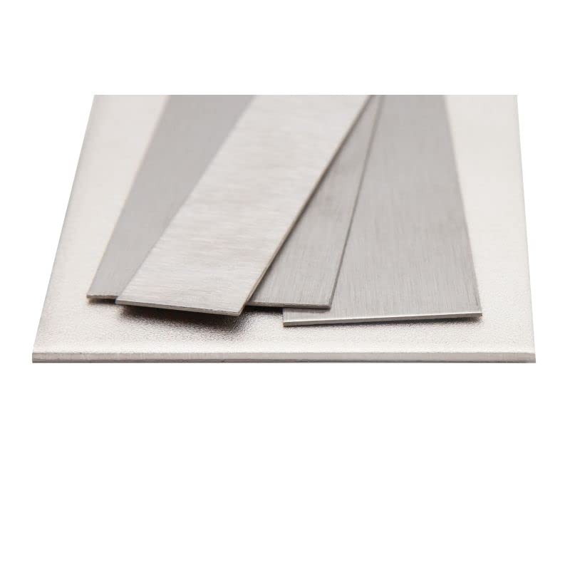 Nichel 200 2.4060 - Asta piatta 40 x 2 mm, strisce da taglio 1000 mm