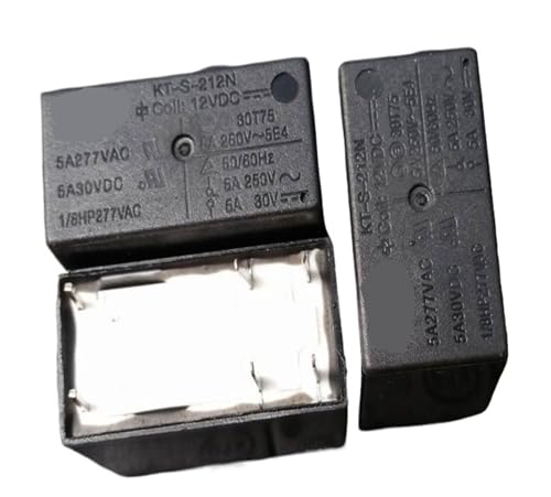 KLG KT-S-212N relais 6 broches commutation precise 12V 5A