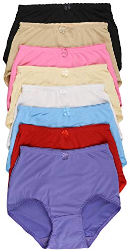 Image of ToBeInStyle Women's Pack of 6 High-Waisted Girdle Brief Tummy Support Everyday Panties