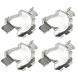 BlyilyB 4-Pack H7 LED Adapter Holders Retainers Socket Base