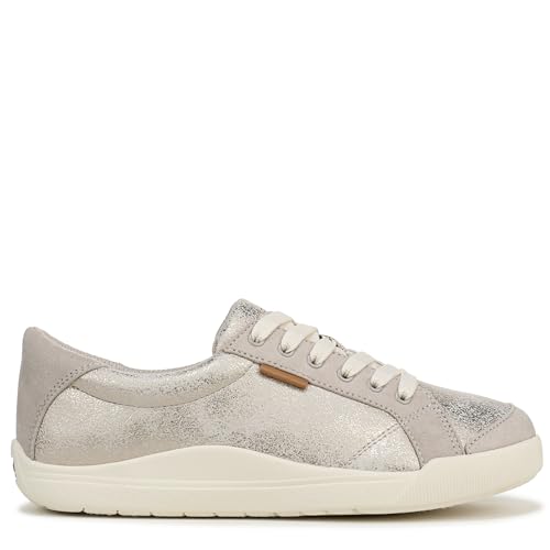 Dr. Scholl's Women's Be Bright Sneaker Metallic Oyster Grey 8 M - image 7