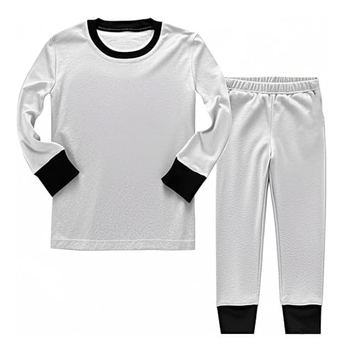 N‘aix Boy's Pajama Long Sleeve Clothes Set Cotton 2-7T 2 PCS