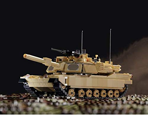 Amazon | アメリカ軍 M1A2エイブラムスカスタムキット Brickmania 説明 