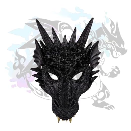 Shengruili Disfraz de Dragón para Niños,Máscara de Dragón de Halloween,Disfraz de Dinosaurio,para Halloween,Fiesta de Cosplay