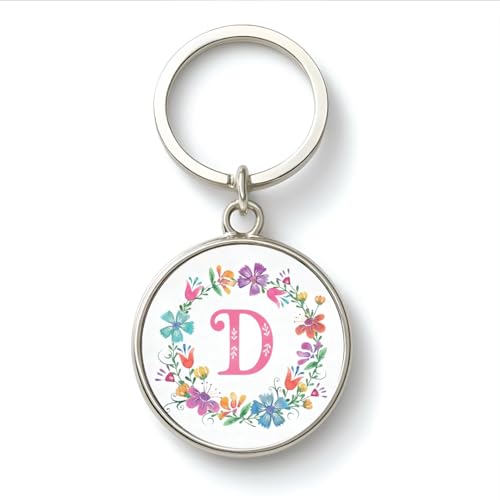 Image of magical gifts MG | Premium Alphabet & Initial Metal Keychain for Bags & Keys | Double-Sided | Personalized Initial Charm Keyring | Heavy-Duty Metal | Perfect for Gifting & Daily Use