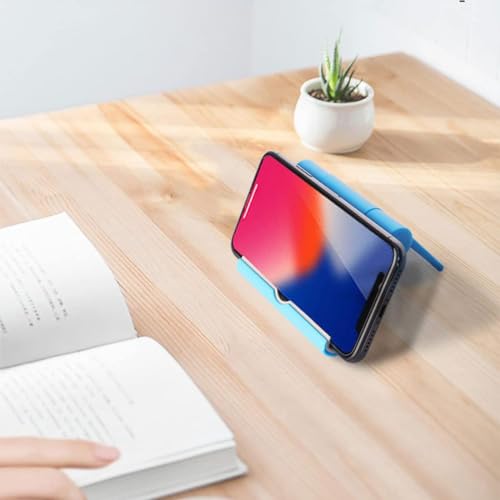 Aililong 6 stuks telefoonhouders, mobiele telefoonstandaard, opvouwbaar, verstelbare smartphonestandaard en telefoonstandaard voor tafel, compatibel met iPhone 14/13/Pro/Max/12/11/SE/Xs Max, Samsung - Afbeelding 7