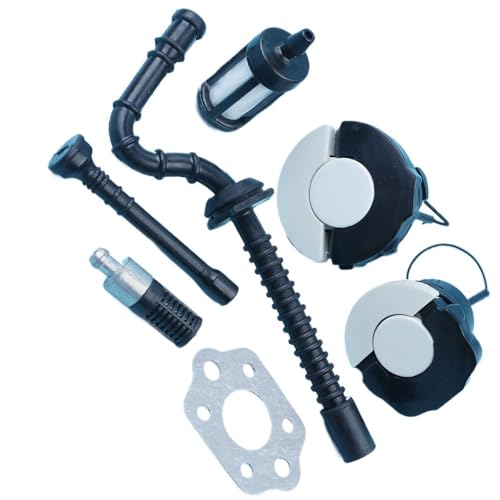 Kit de tapa de tanque de combustible y manguera para motosierra Stihl MS250 y MS230