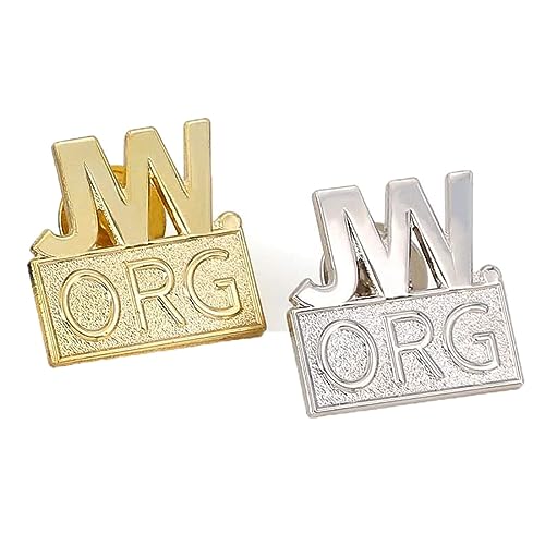 JW.org Lapel Pins Lot of 2 Lapel Backpacks Brooches DIY Accessories JW.org Presents for Jehovah's Witnesses