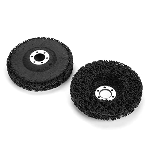 Roues de meuleuse d'angle en poly de 100mm HHRFCS pour le décapage de la rouille - 4